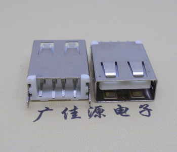 肇庆USB AF立式 直插 加长款17.5MM 大电流3A插座