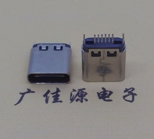 肇庆type-c16p母座,夹板式type-c16p接口连接器